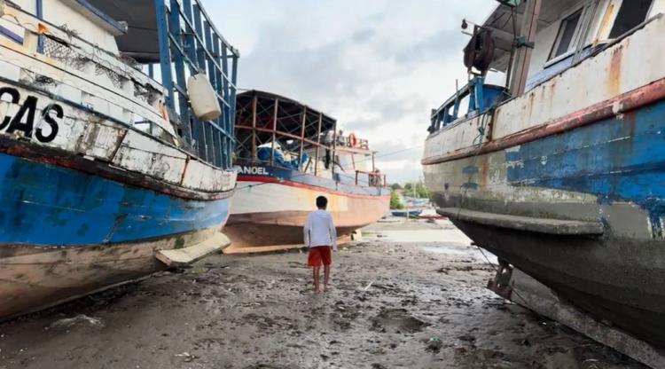 A Vila do Mar, tradicional porto da pesca artesanal em Fortaleza: Ceará registra mais de 30 mil pescadores (Foto: Maria Letycia)