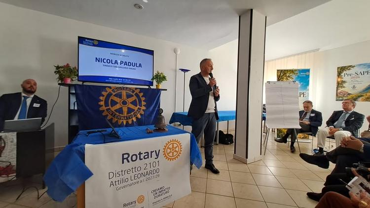 🏛️ Il Centro Sportivo di San Gregorio Magno apre le porte al mondo Rotary Oggi il nostro Centro Spo