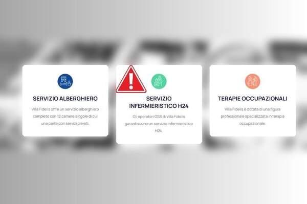 "Gli OSS garantiscono un servizio infermieristico H24": la promessa inaccettabile di una casa di riposo