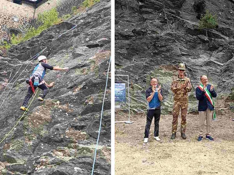 FORTE DI EXILLES – Inaugurata la palestra di arrampicata
