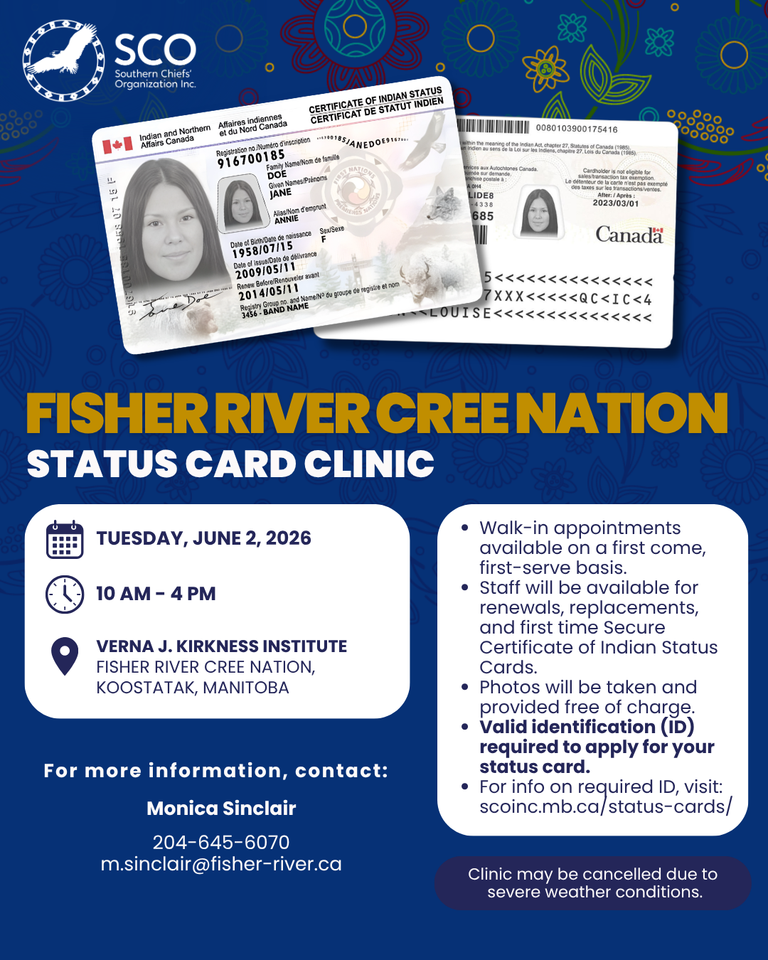 Status Card Clinic – June 2