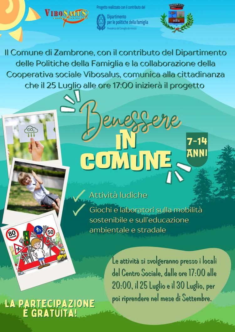 Progetto BenessereInComune
