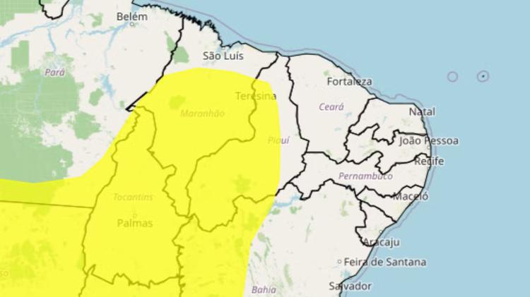 Alerta de tempestade: mais de 140 cidades do PI podem ter chuva e ventos fortes