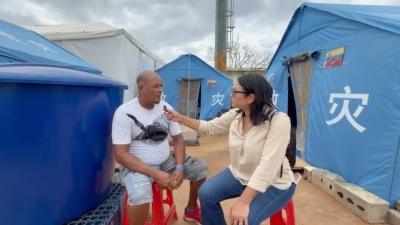 VIDEO: Sobreviviente de terremotos en Venezuela asegura haber escuchado la voz de Dios ese día; perdió a su hija, yerno y nietos