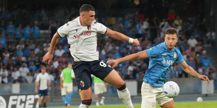 Napoli, torna la vittoria: Bologna battuto 1-0 con un gol di Lobotka. Grande assist del calabrese Favasuli