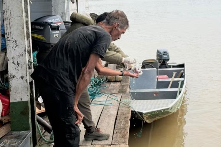 Homem é resgatado após passar 25 dias perdido em reserva florestal no interior do Amazonas