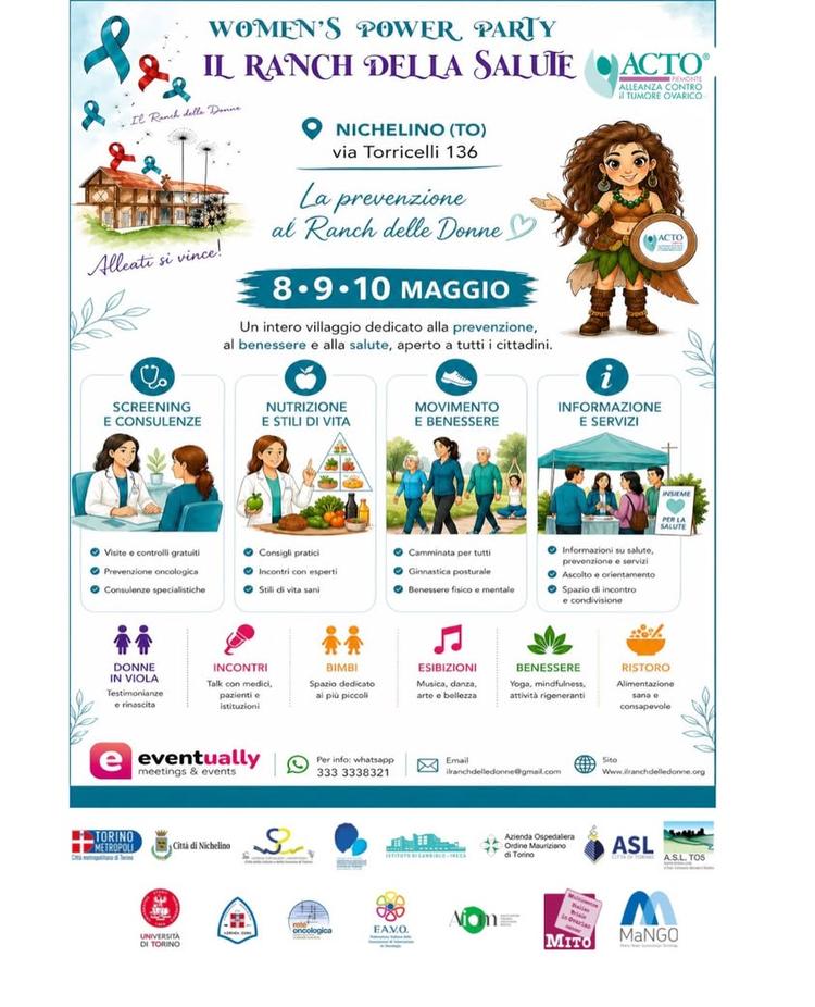 WOMEN’S POWER PARTY 🌿 Il Ranch della Salute 📍 Nichelino – via Torricelli 136 📅 8 • 9 • 10 Maggio 👉 Ingresso libero.....
