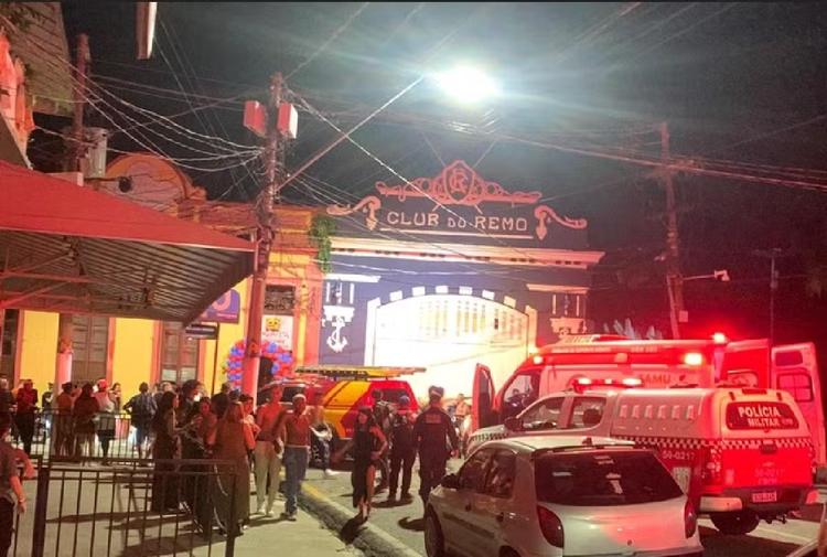 Piso de casa de eventos cede durante festa de 15 anos deixa feridos em Belém