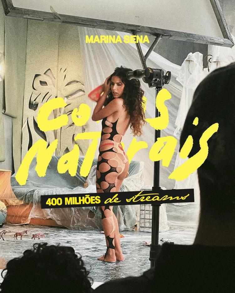 Marina Sena celebra marca de 400 milhões de streams de 