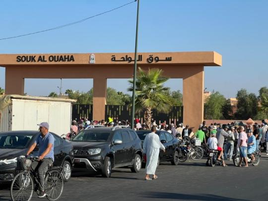 بعد ترحيل “جوطية” باب الخميس.. خلافات حول توزيع الأماكن في السوق الجديد تربك العملية
