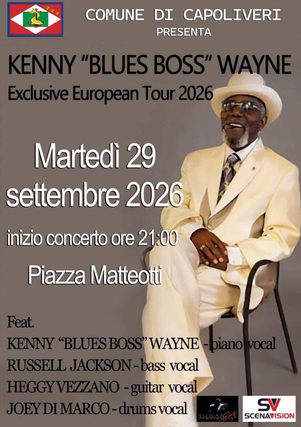 Concerto di Kenny “Blues Boss” Wayne