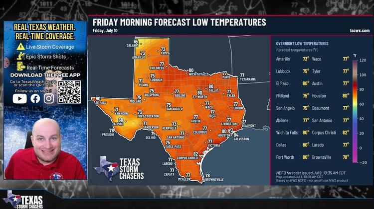 Texas Storm Chances Increase This Weekend