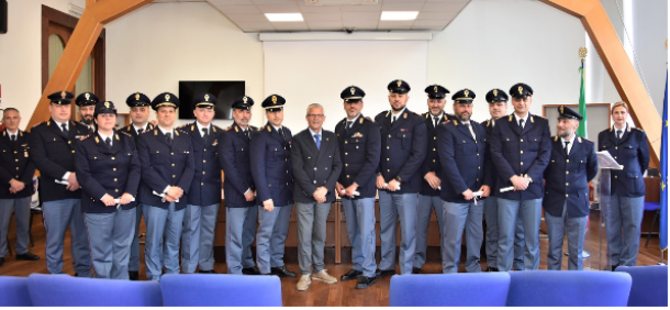Salerno, Polizia di Stato: consegnati riconoscimenti ai poliziotti che si sono distinti in servizio