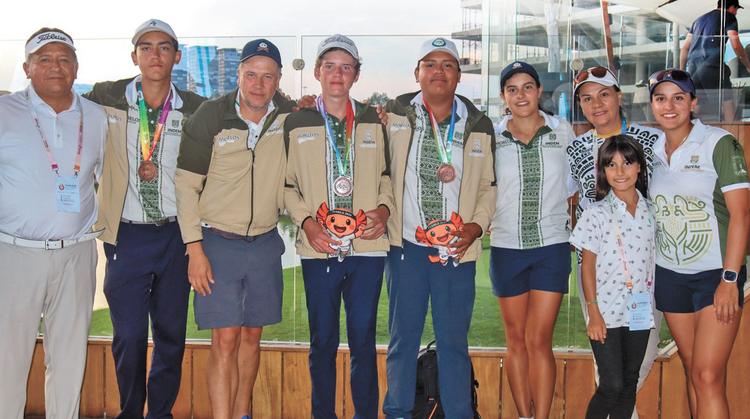 ¡Morelos se pinta de bronce! Equipo varonil de golf gana medalla en la Olimpiada Nacional Conade 2026