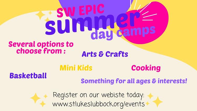 SW EPIC Summer Day Camps