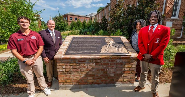 Mississippi State unveils monument honoring first Black student