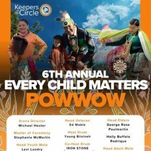 6th Annual Every Child Matters Pow Wow (Ontario) 2026