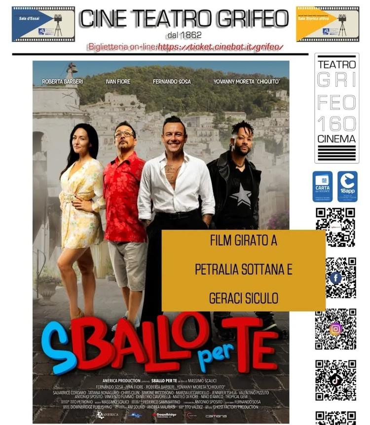 ✨CINEMA D'ESTATE✨ 🗓 3 SETTEMBRE 2026 GIOVEDÌ  🕤 ore 21.30 📍 CineTeatro Grifeo di Petralia Sottana ... 📽️ Proiezione...