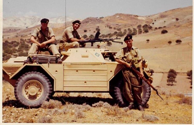 British soldiers, Cyprus, 1957