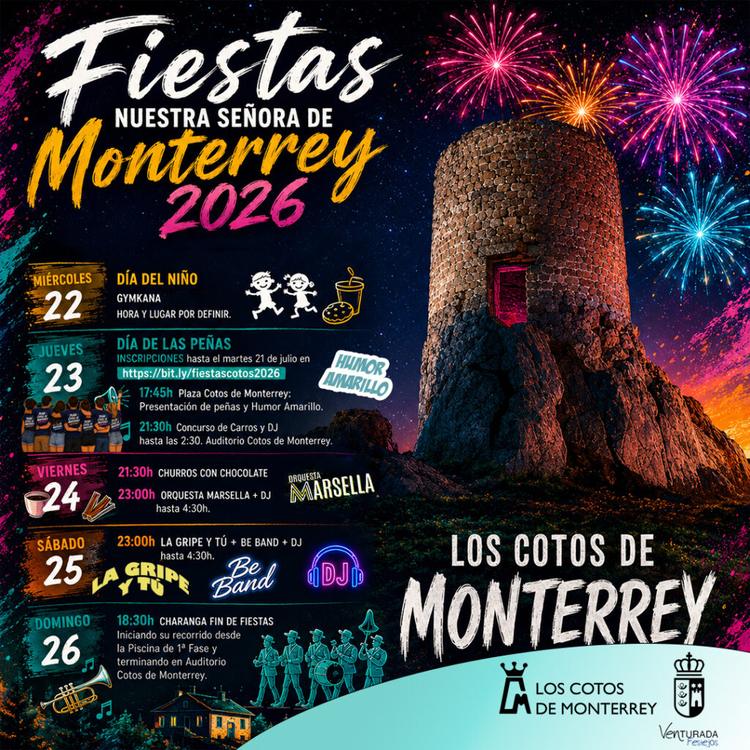 Fiestas Cotos 2026