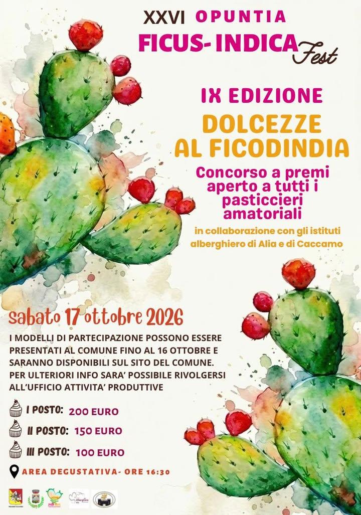 🍰🌵 DOLCEZZE AL FICODINDIA – IX EDIZIONE 🌵🍰 La tradizione del ficodindia incontra la creatività e l’arte della pastic...