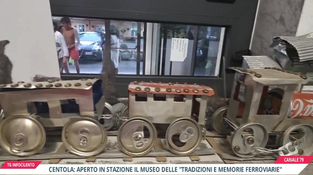 Centola: inaugurato alla stazione il Museo delle “Tradizioni e Memorie Ferroviarie”