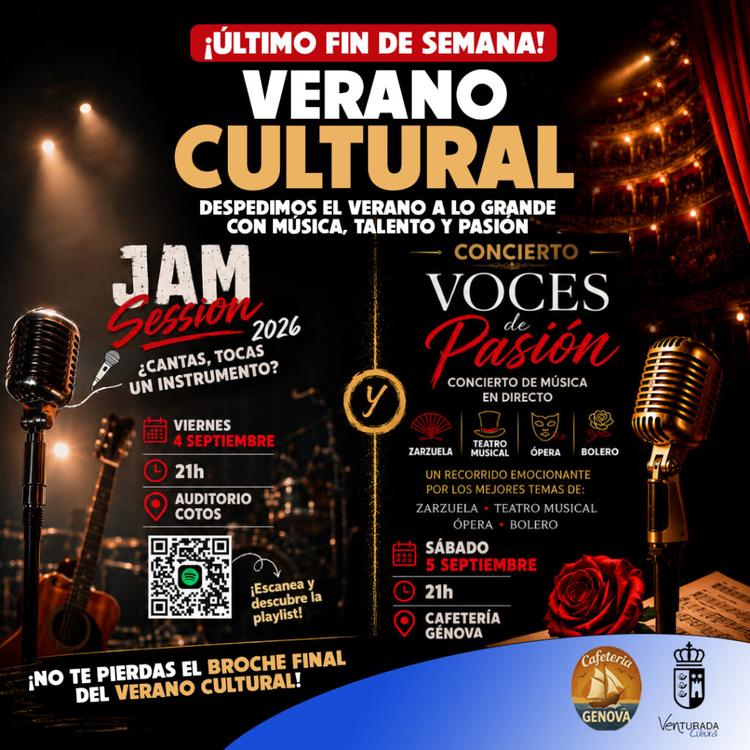 El broche final del Verano Cultural