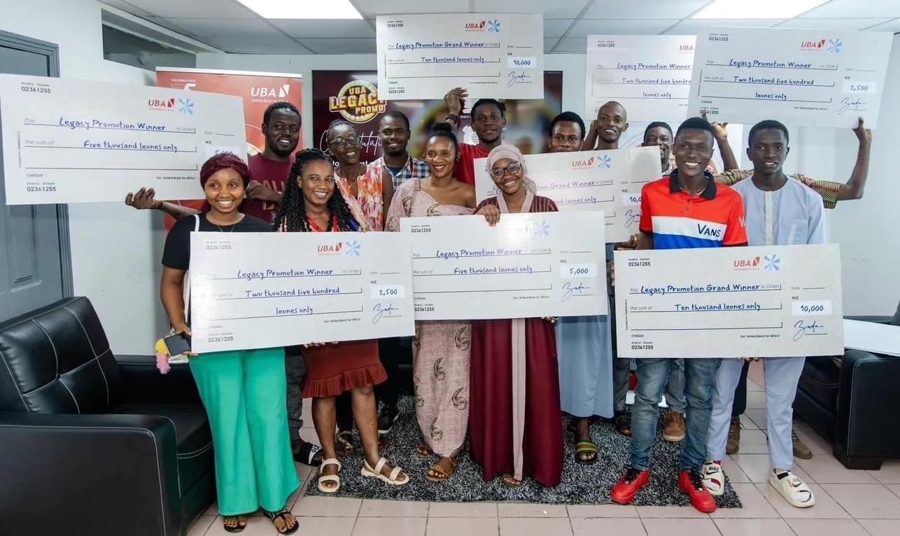 UBA Legacy Promotion: Customers win big in maiden raffle draw.