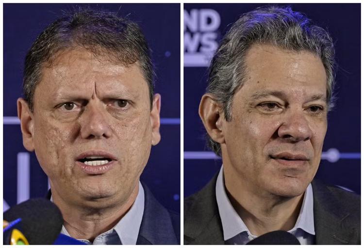 Tarcísio e Haddad têm evoluções patrimoniais semelhantes e mantêm perfis conservadores de investimentos