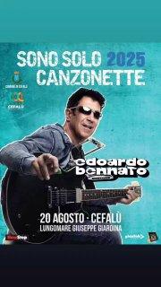 𝐄𝐝𝐨𝐚𝐫𝐝𝐨 𝐁𝐞𝐧𝐧𝐚𝐭𝐨 𝐥𝐢𝐯𝐞 𝐚 𝐂𝐞𝐟𝐚𝐥𝐮̀!🎸 20 agosto | Lungomare G. Giardina, ore 22:00 Una serata indim...