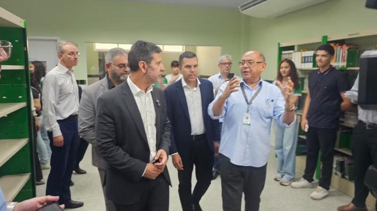 Em visita ao PI, Ministro da Educação inaugura obras e defende ampliação dos institutos federais