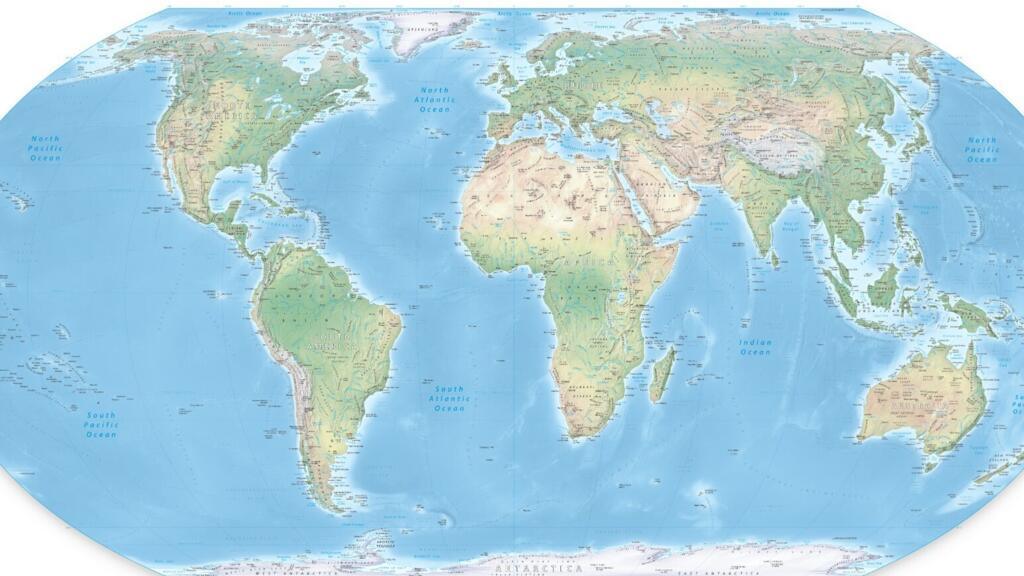L'Afrique, l'Amérique latine et l'Asie du Sud agrandies dans la cartographie promue par l'ONU