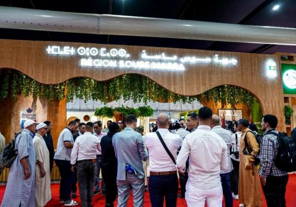 رواق سوس يلفت الأنظار بالمعرض الدولي للفلاحة بمكناس + صور