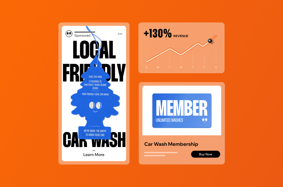 How to make a car wash website that sparkles