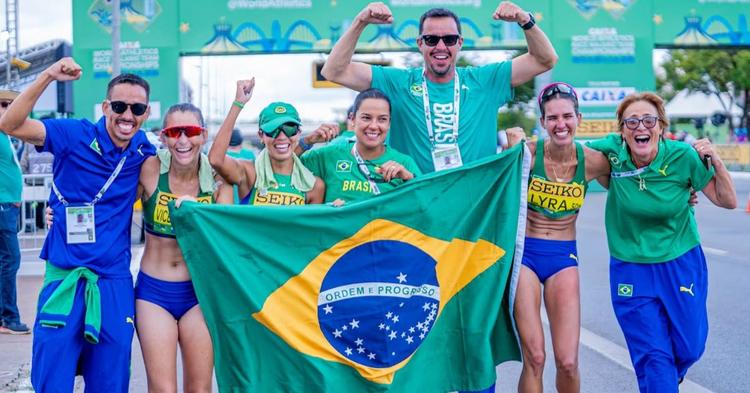 Brasil conquista medalha inédita na marcha atlética com atleta de Balneário Camboriú