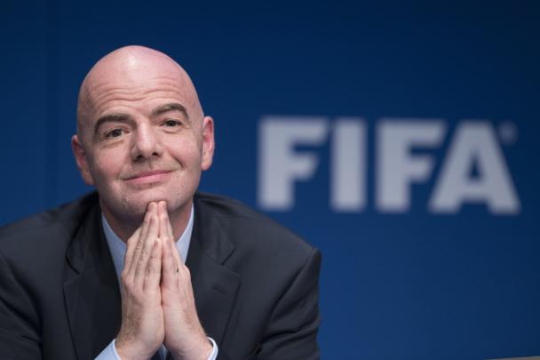 إنفانتينو يحظى بدعم أبرز مسؤولي كرة القدم في أفريقيا