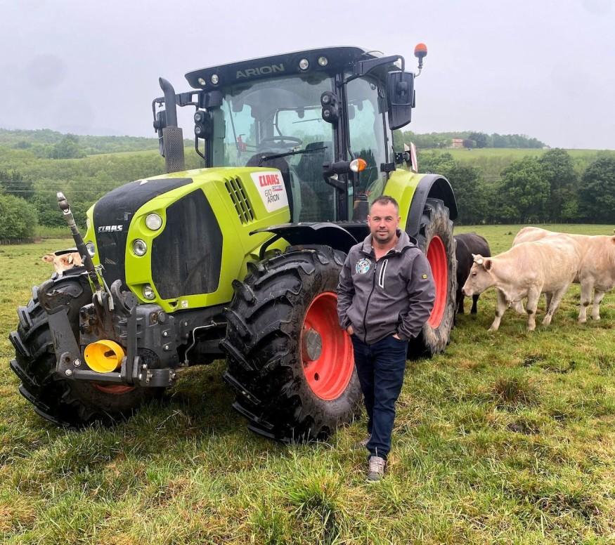 Agriculteur à Vernioz, il écrit une chanson pour alerter sur la crise