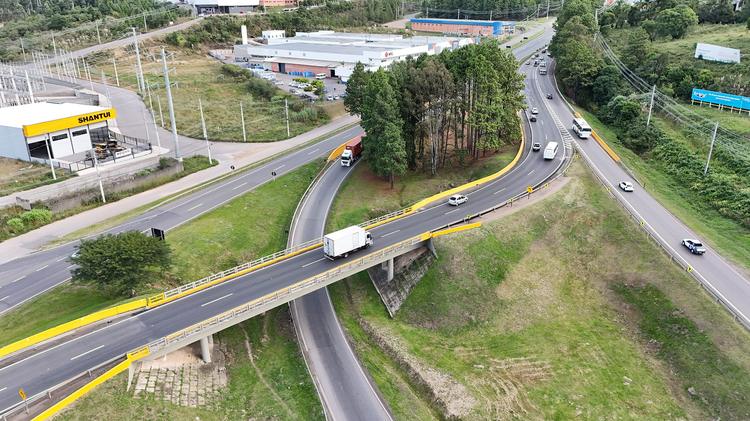 CSG investe R$ 240 mil em melhorias no Trevo Torto, na ERS-122, em Caxias do Sul