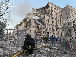 Ataque em grande escala da Rússica contra Kiev deixa 17 mortos e dezenas de feridos