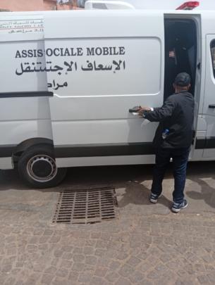 السلطات المحلية بجامع الفنا تحيل عدد من المتشردين على مؤسسات الرعاية