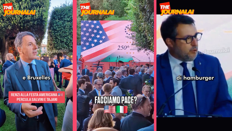 Hamburger, battute e politica: la festa Usa diventa virale tra siparietti e gag