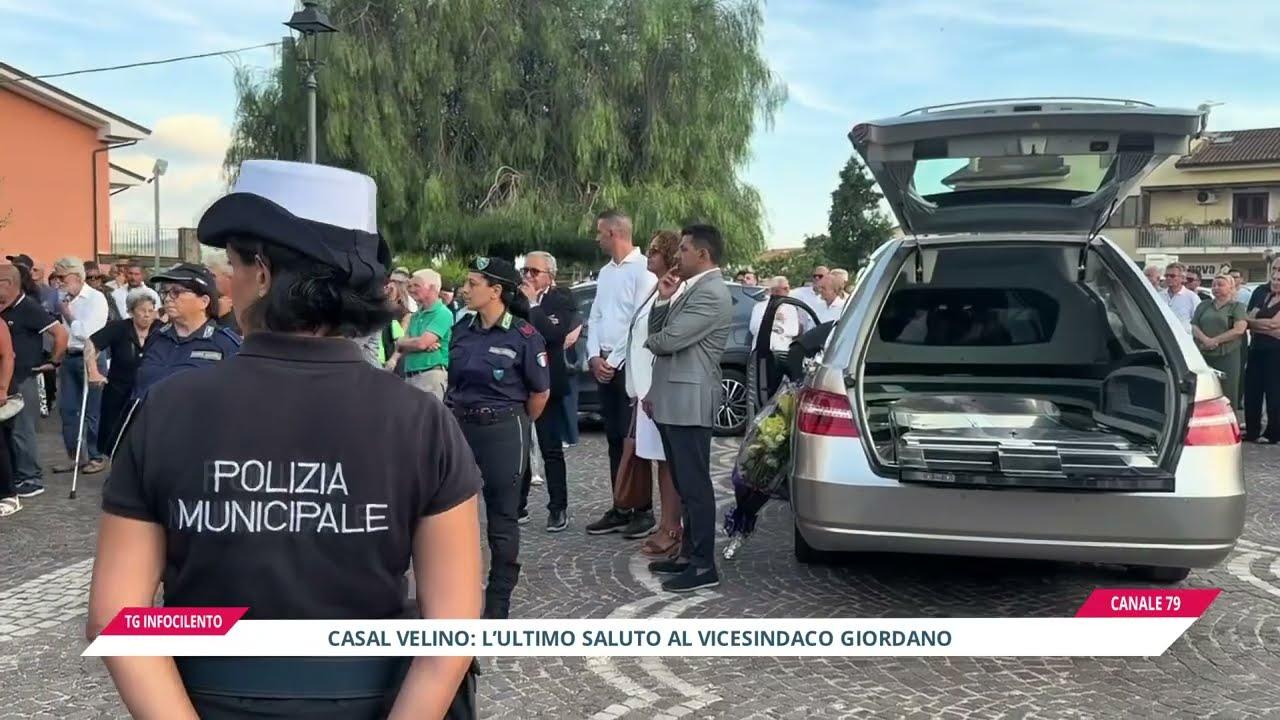 Casal Velino: l’ultimo commosso saluto al vicesindaco Domenico Giordano