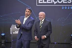 Campanhas de Lula e Flávio Bolsonaro fazem ajustes para último debate antes do 2° turno
