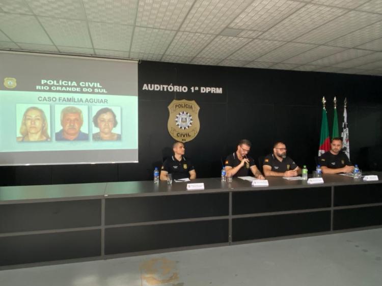 AO VIVO: PM e mais cinco pessoas são indiciadas em caso da Família Aguiar; ASSISTA