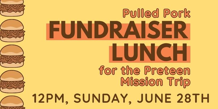 Preteen Fundraiser Meal