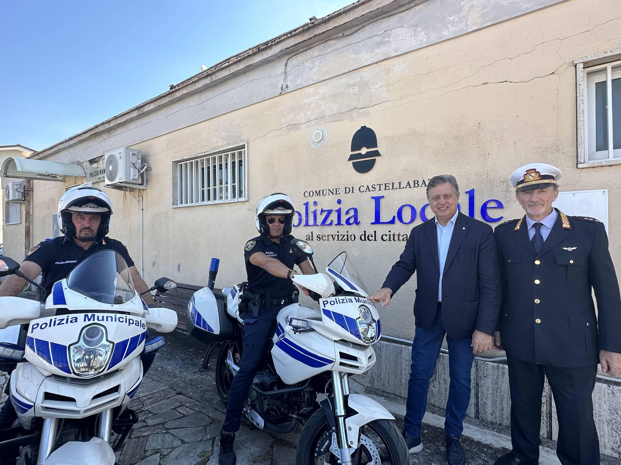 Nuovi motocicli per la Polizia Municipale di Castellabate