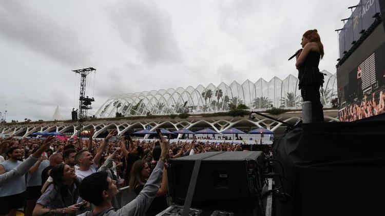 Gritos y silbidos en el Festival de Les Arts por el sonido: “¡No se oye! ¡Que paguen la multa!”