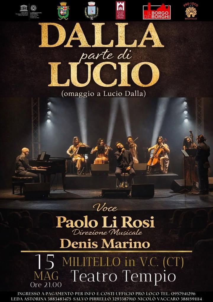 🎶 Un altro imperdibile evento ci aspetta al Cine Teatro Tempio! 📍 Via Guglielmo Marconi, Militello in Val di Catania ✨...