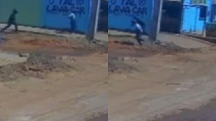 VÍDEO: Homem é morto a tiros dentro de lava-jato em Imperatriz no MA