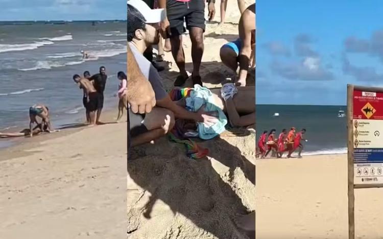 Jovens mordidos por tubarões em Recife recebem alta da UTI